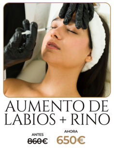 Aumento de labios + Rino